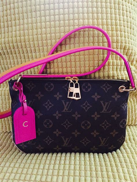 louis vuitton bag pink strap|Louis Vuitton handbag pink strap.